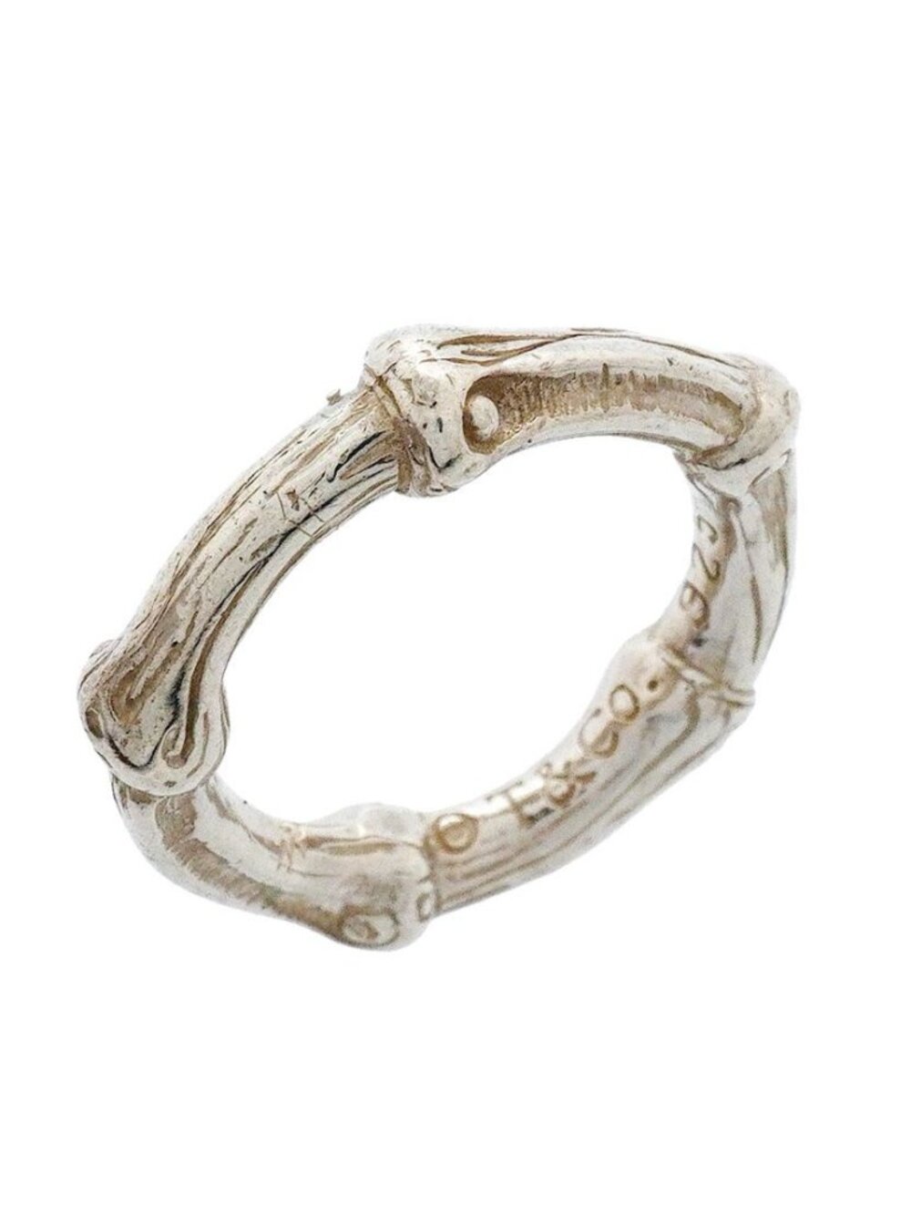Tiffany & Co Ring Bamboo 925 Sterling Silver